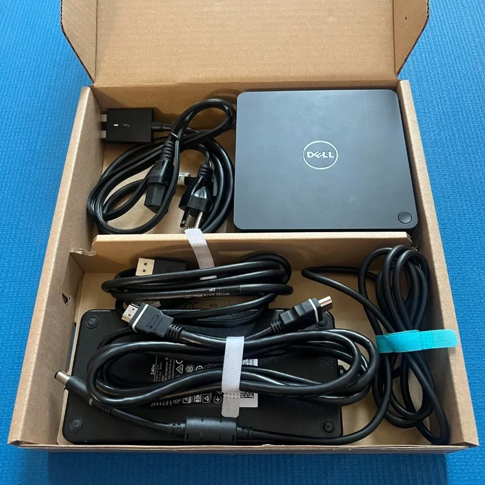 Dell TB18DC - Dual USB Type-C Thunderbolt 3 Dock Docking Station For Dell Precis